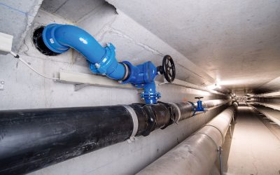 Ductile cast iron extinguishing water pipelines  in the motorway tunnels