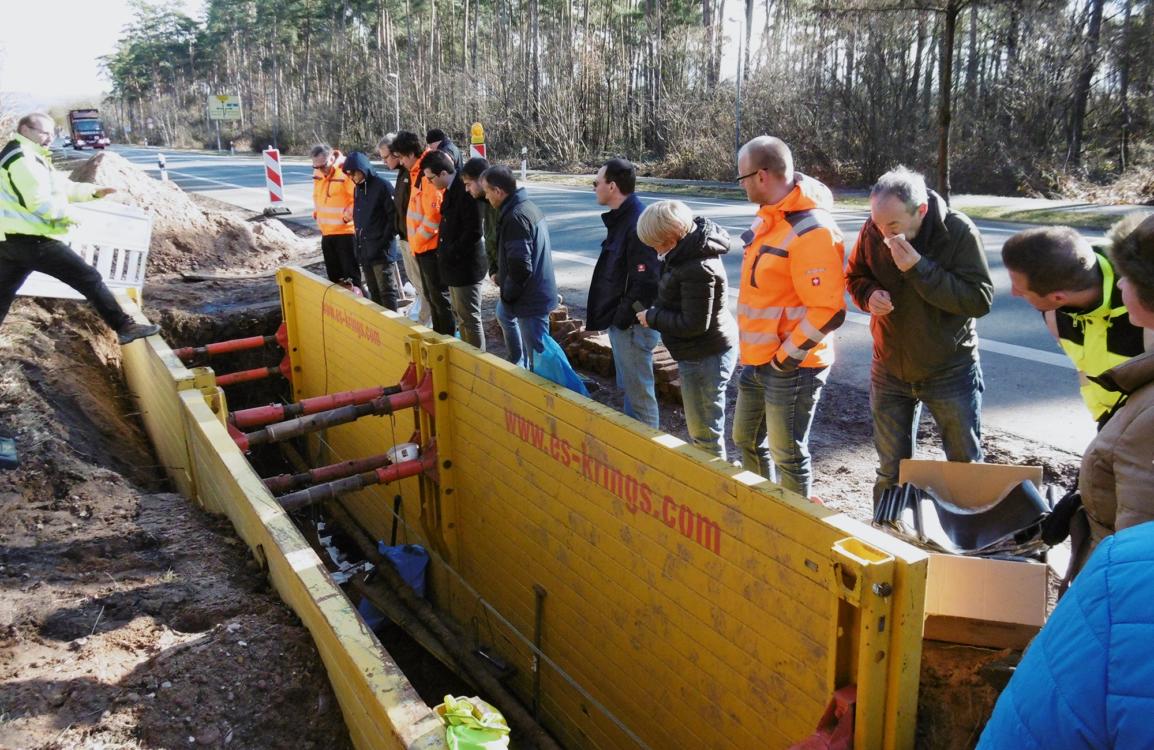 Duktile Gussrohre Berstlining-Verfahren