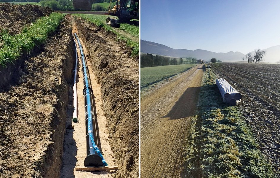 Renewal of the drinking water supply in Val Terbi