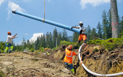 Wasserversorgung der Schweizer Gemeinde Sarnen investiert in Gussrohre