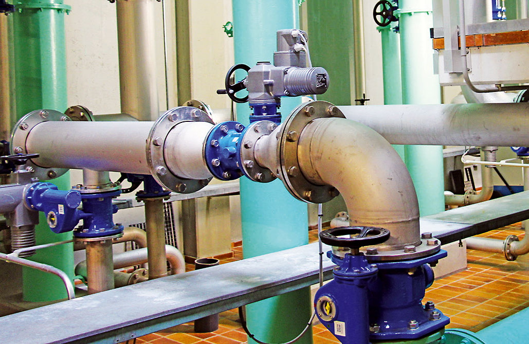 Modernisierung der Trinkwasseraufbereitung mit Armaturen aus duktilem Gusseisen