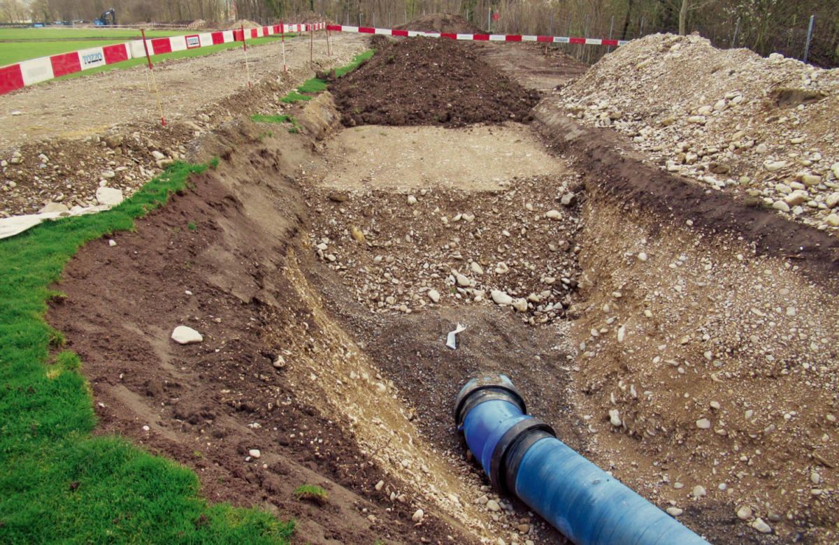 Generation project Birstal transit pipeline for drinking water supply